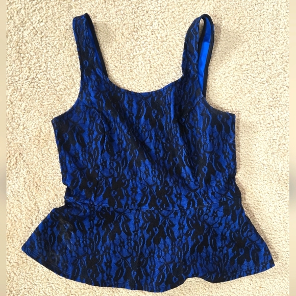 Express Peplum Top Size Small - Picture 1 of 5